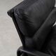 Chaise de bureau Eames EA435 Management Soft Pad entièrement noire par Herman Miller