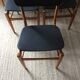 Series of 6 Scandinavian chairs from the 50/60