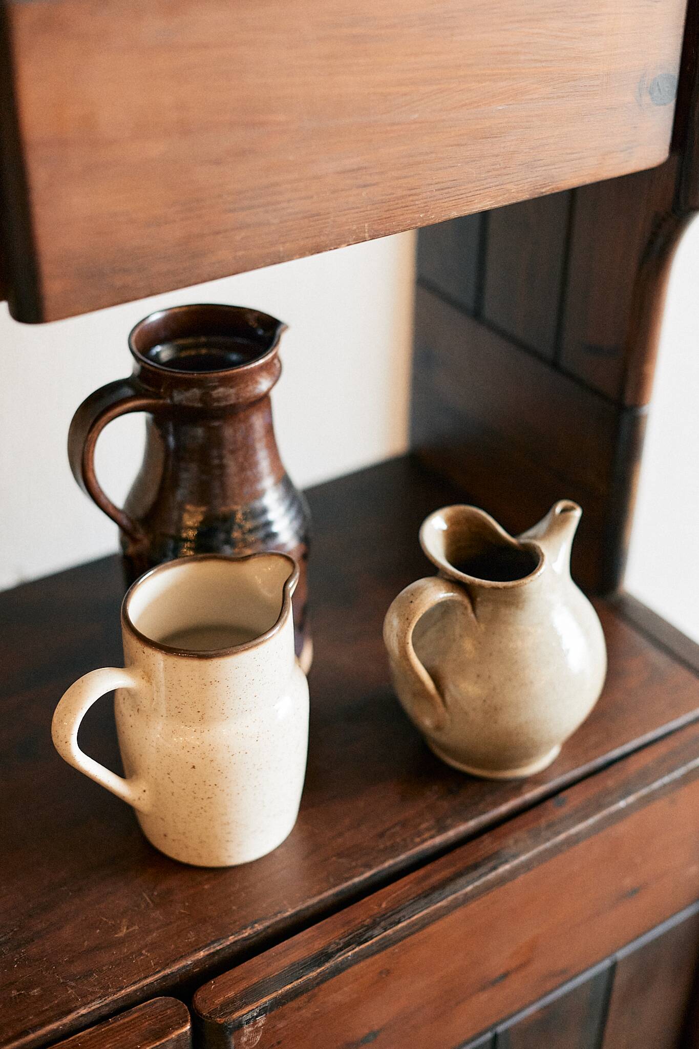Chocolate jug / vase in stoneware