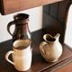 Chocolate jug / vase in stoneware