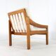Pine armchair 'Gassel' Cream | one off a kind designer chair custom made