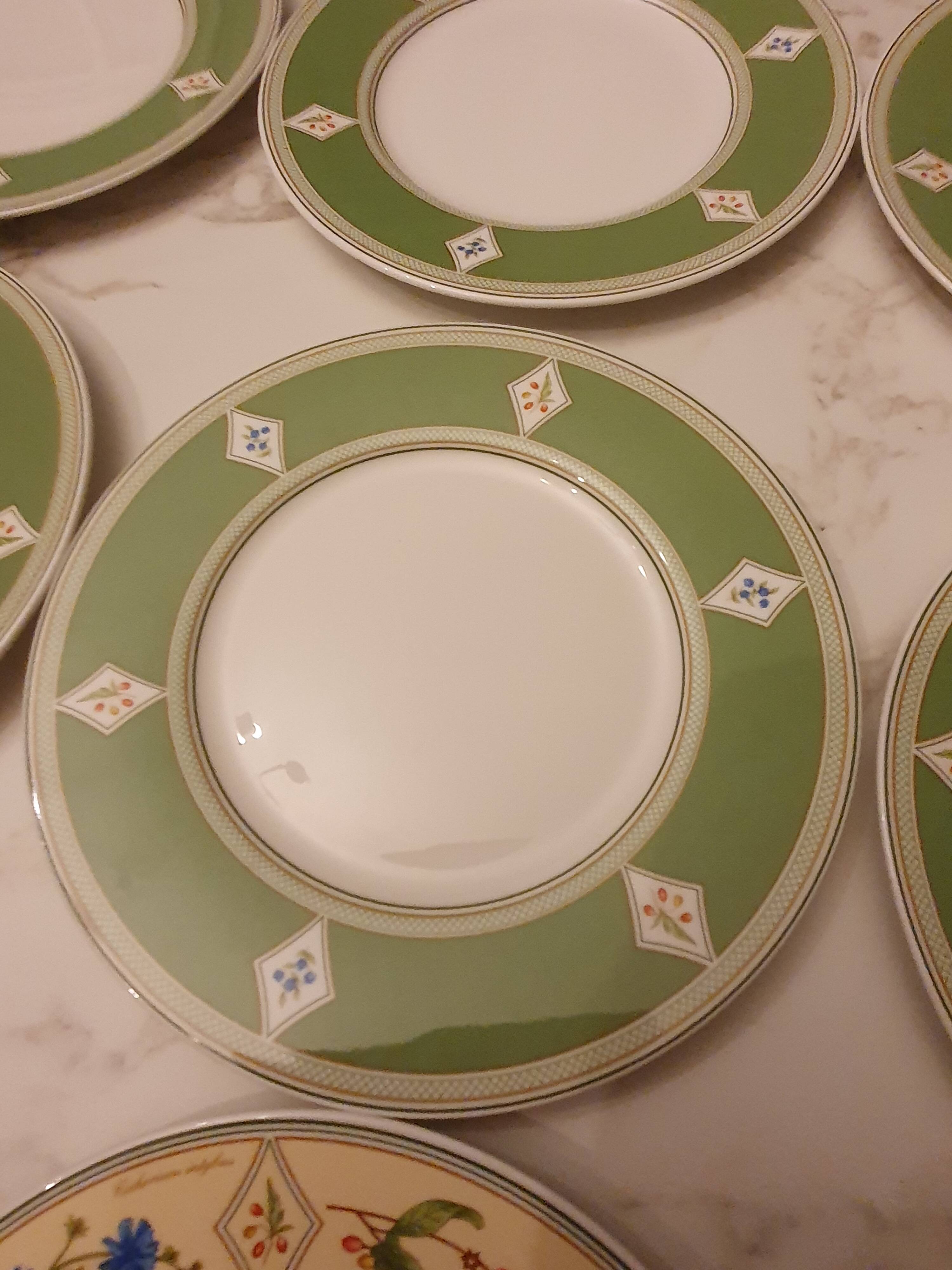 18 dessert plates VILLEROY BOCH model EDEN