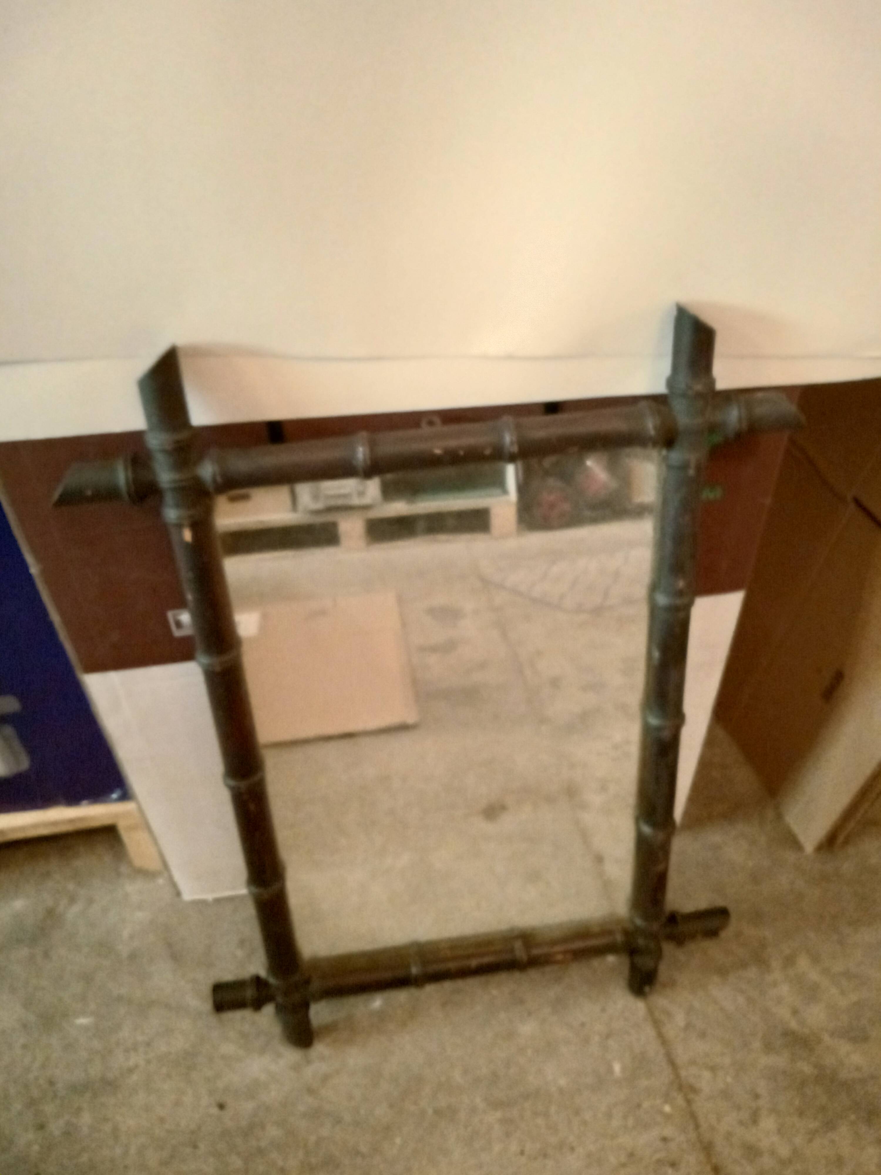 Miroir Bambou Vintage