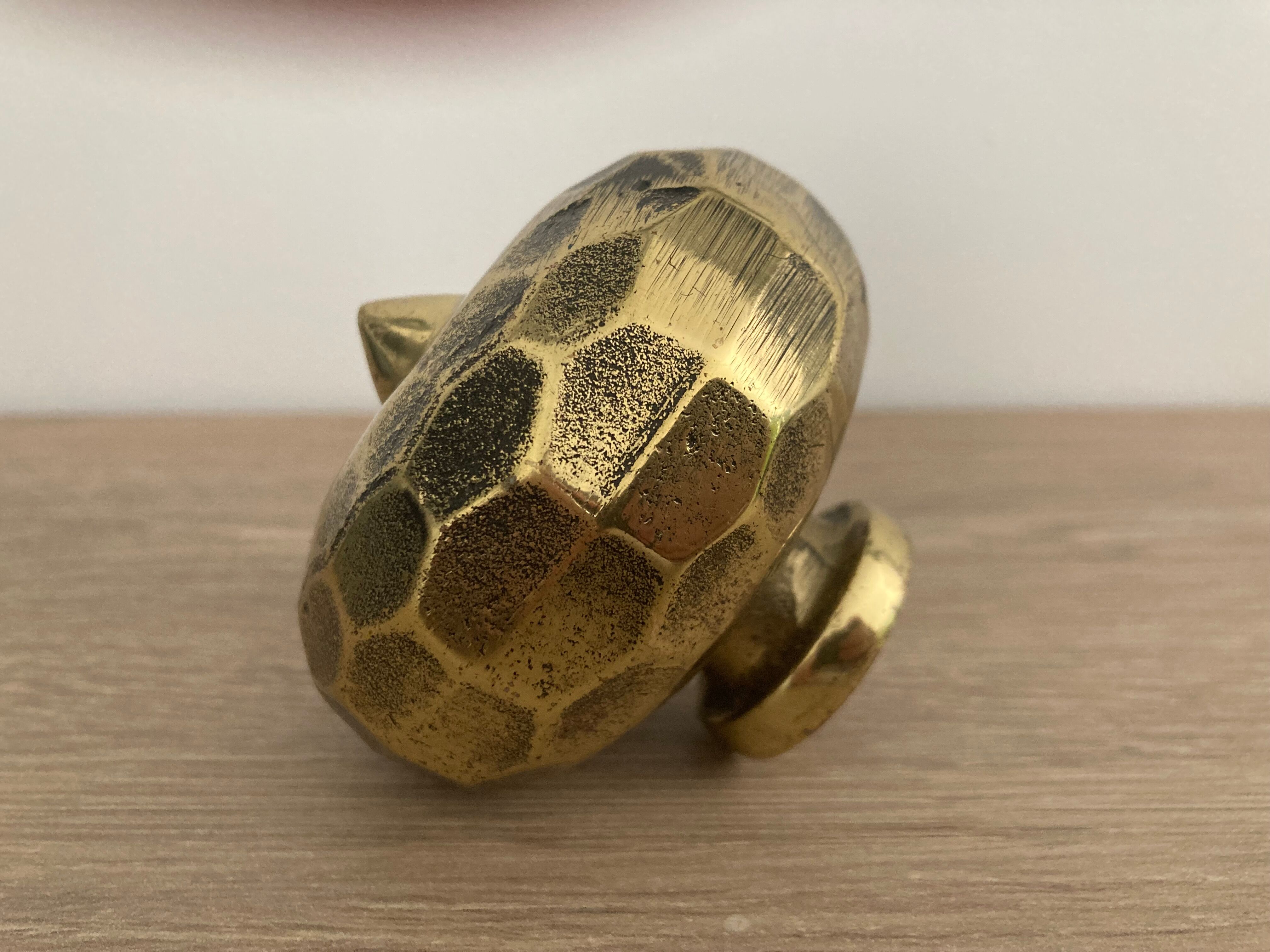 Solid brass entrance door handle