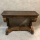 Table console en contreplaqué de noyer 1799