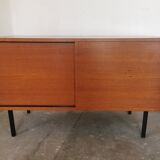 Buffet sliding teak doors by Gunther Renkel for Rego