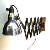 Lamp 1930 accordion scissors france mazda 1930