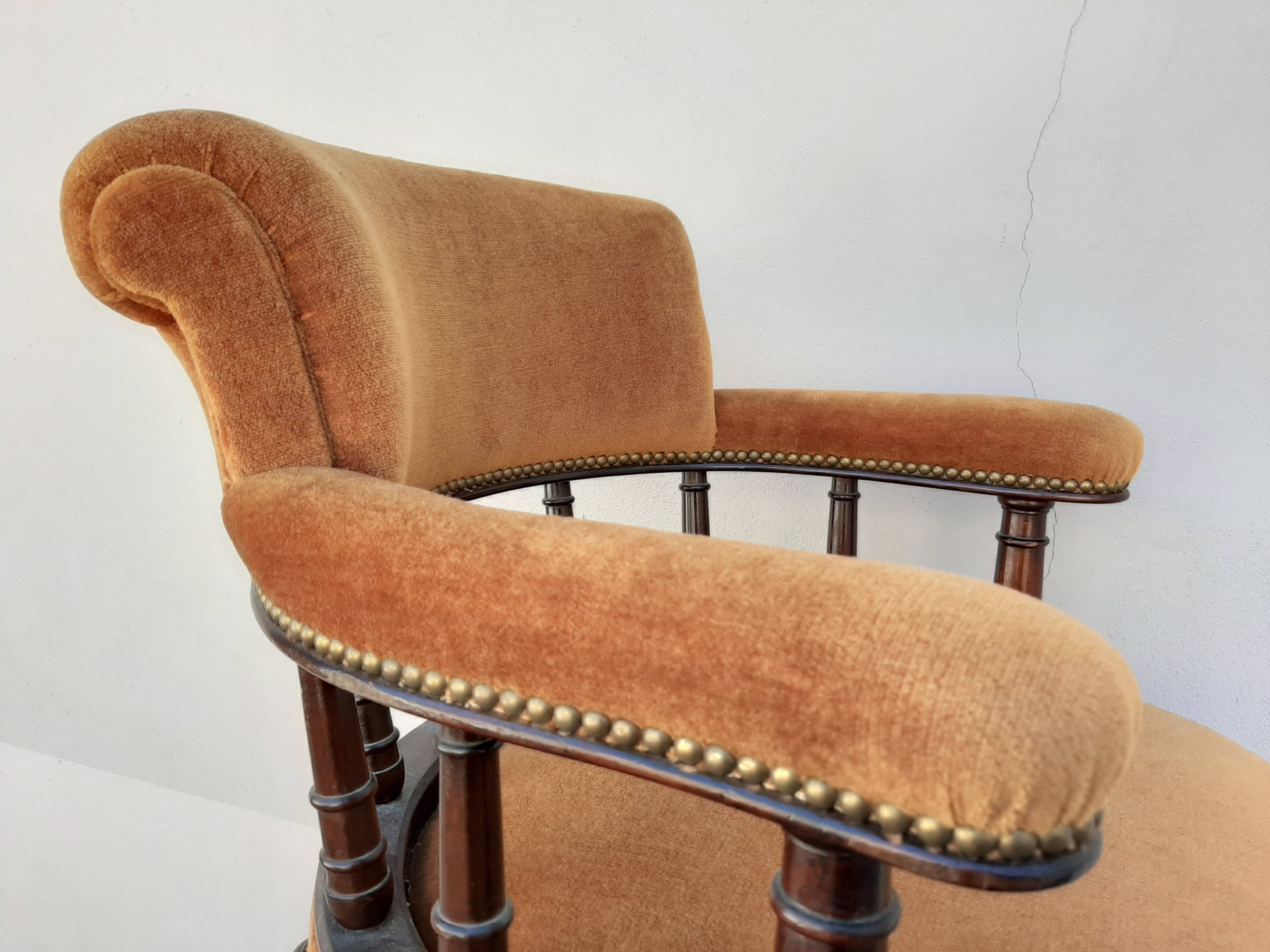 Old century office armchair 20th