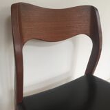 4 scandinavian  chairs  60