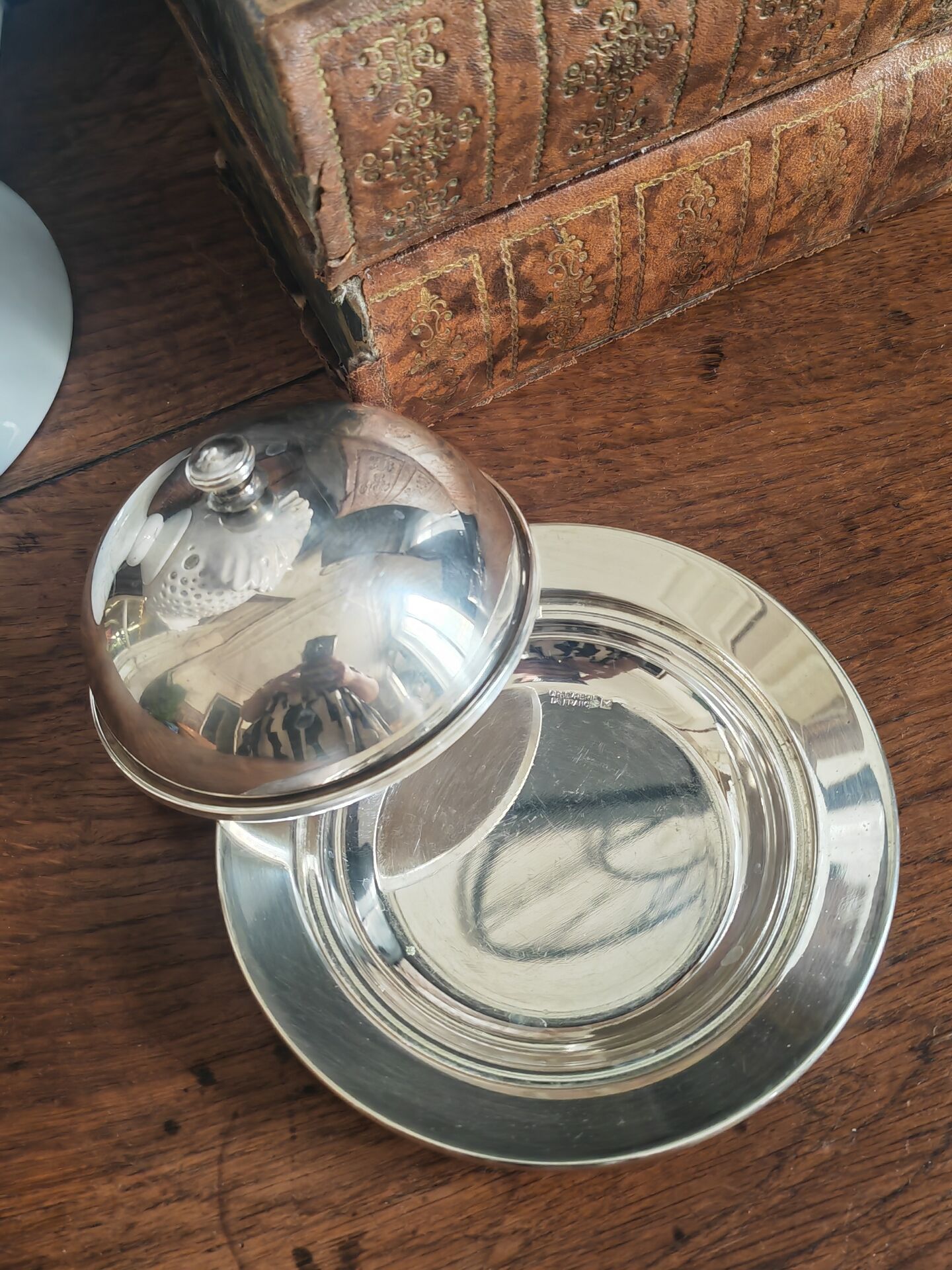 Butter dish Orfevrerie de France