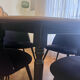 Extendable dining table for 4-8 people.