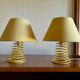 Vintage spring lamps