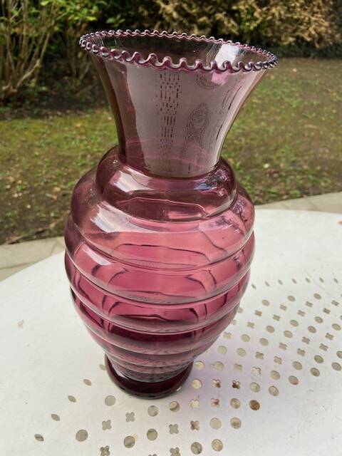 Belgian Art Deco vase