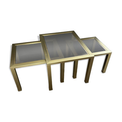 Table basse ou tables gigognes Willy Rizzo