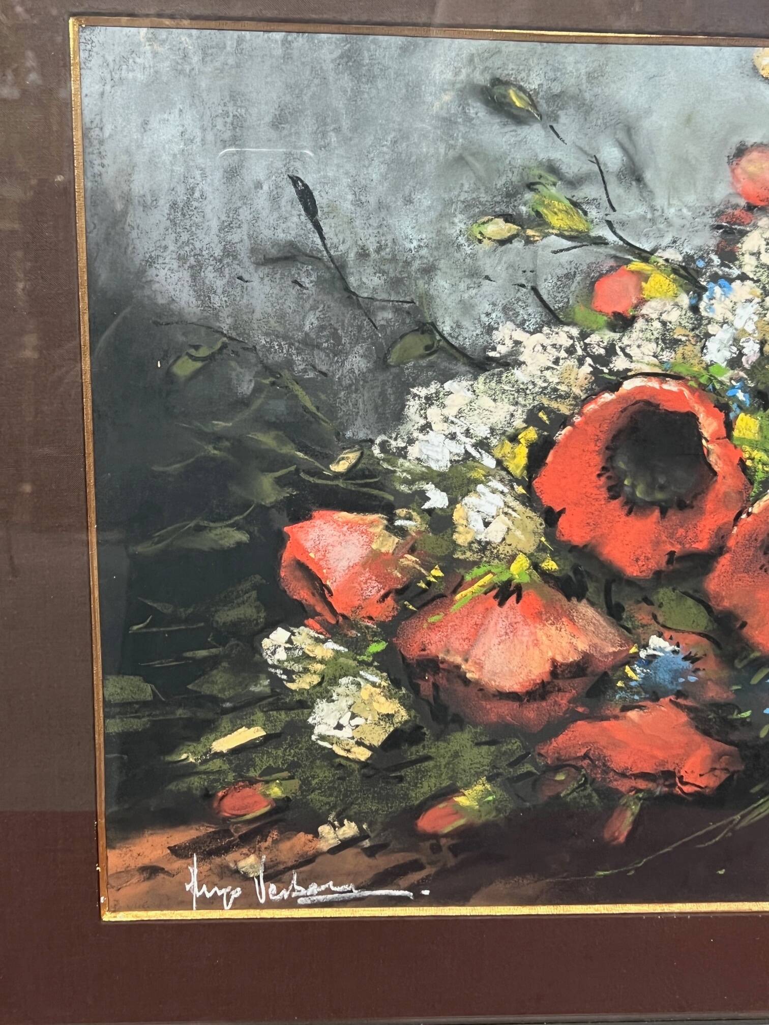 Peinture "Bouquet de fleurs".
