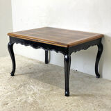 Dining table louis XV style solid wood