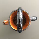 Glazed amber jug