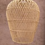 XXL rattan pendant light Natural rattan light