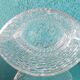 Vintage Structured Glass Vase by Willem Heesen for Leerdam Glass Factory