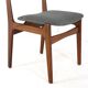 Very nice and solid set of 4 vintage teak chairs - Findahl.
