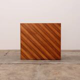 Modular beech set of two room dividers with benches, 1970 Italy