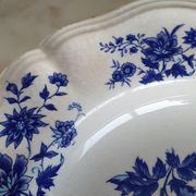 2 assiettes faïence Sarreguemines