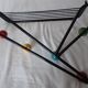 Vintage wall coat rack Roger Feraud 1958