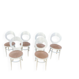 6 chaises "Mouette" maison Baumann - Années 60/70