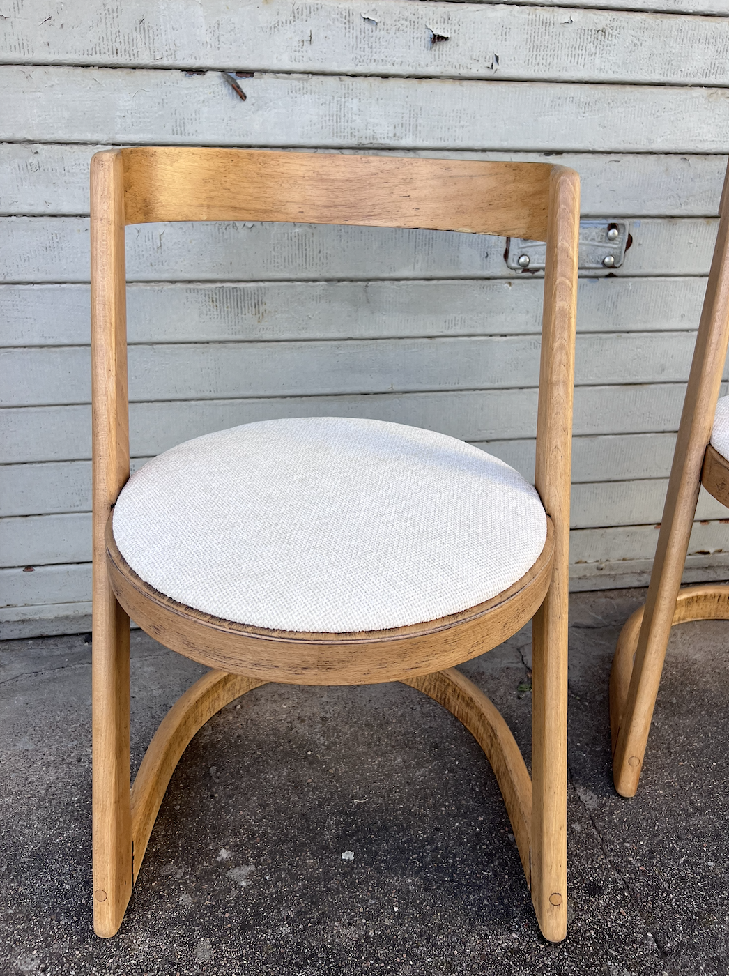 2 Restored Baumann Chairs (model Alpha)
