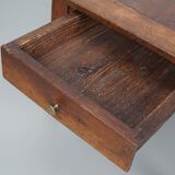 French Early 20th Century Farmhouse Rustic Oak Coffee Table