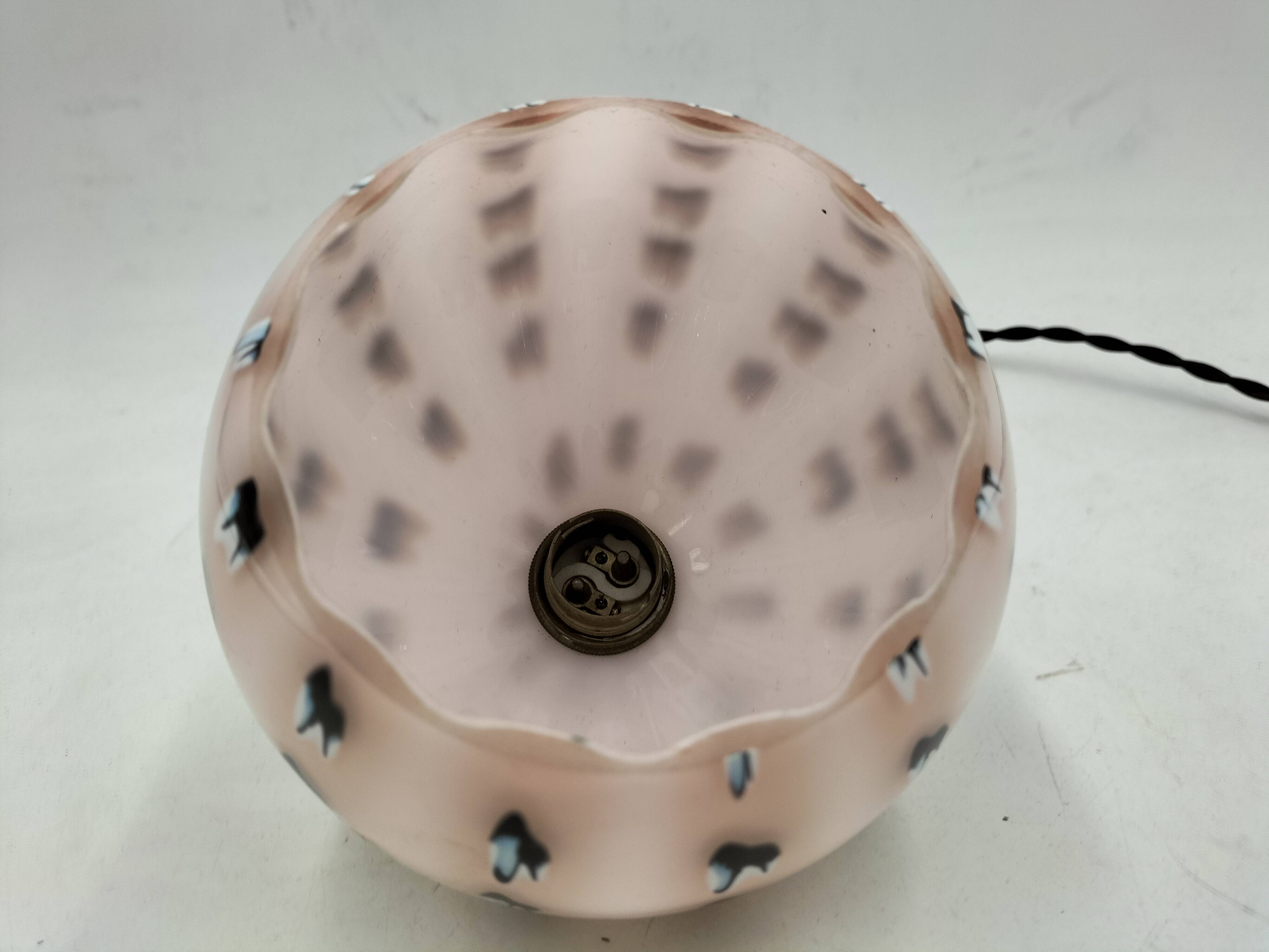 Opaline pendant light