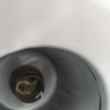 Enamelled sheet metal pendant light