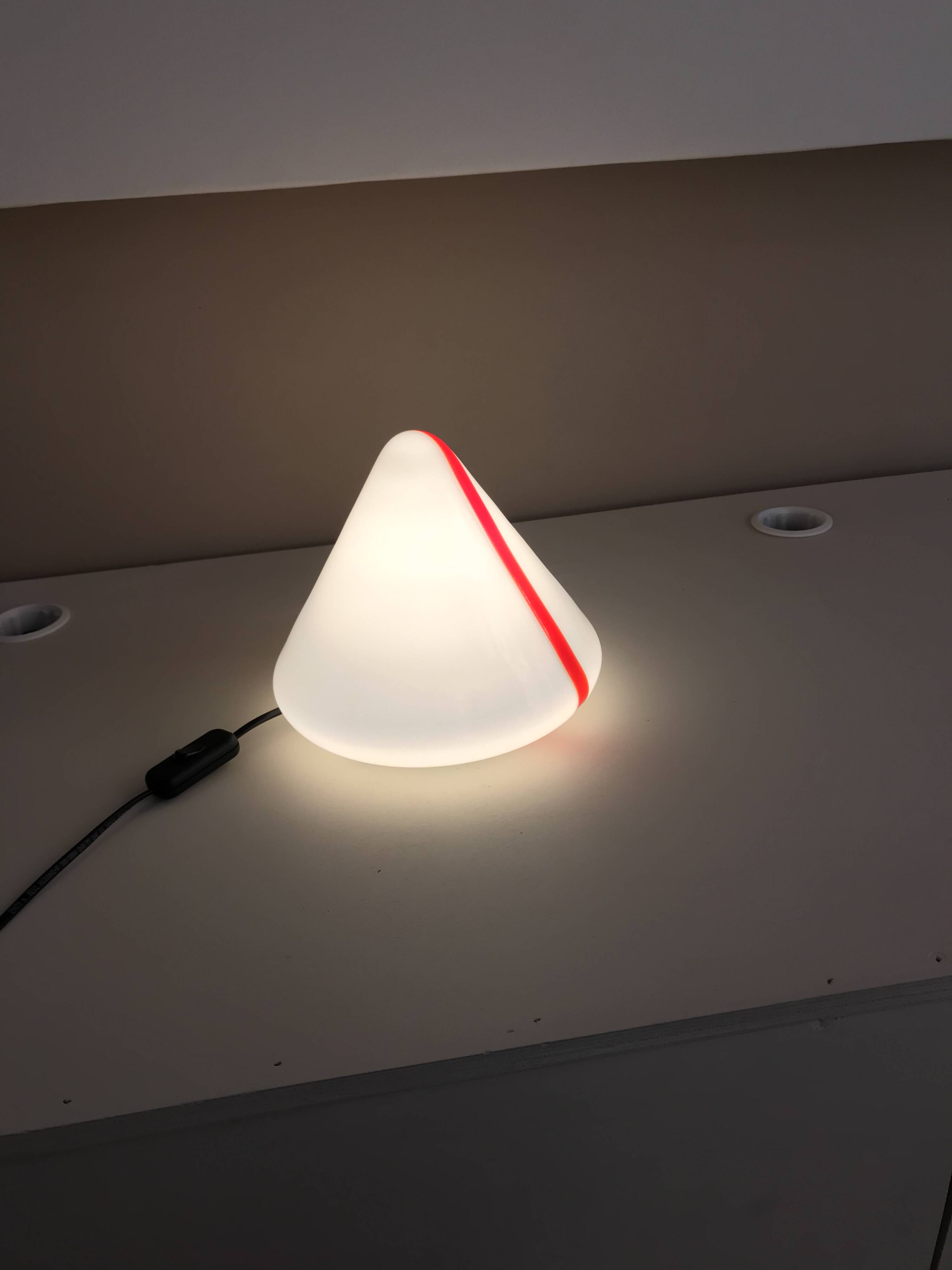 Mico table lamp, Renato Toso, Leucos, 1973