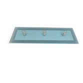 Fontana arte plafonnier suspenion plafond design verre trempe annees 70