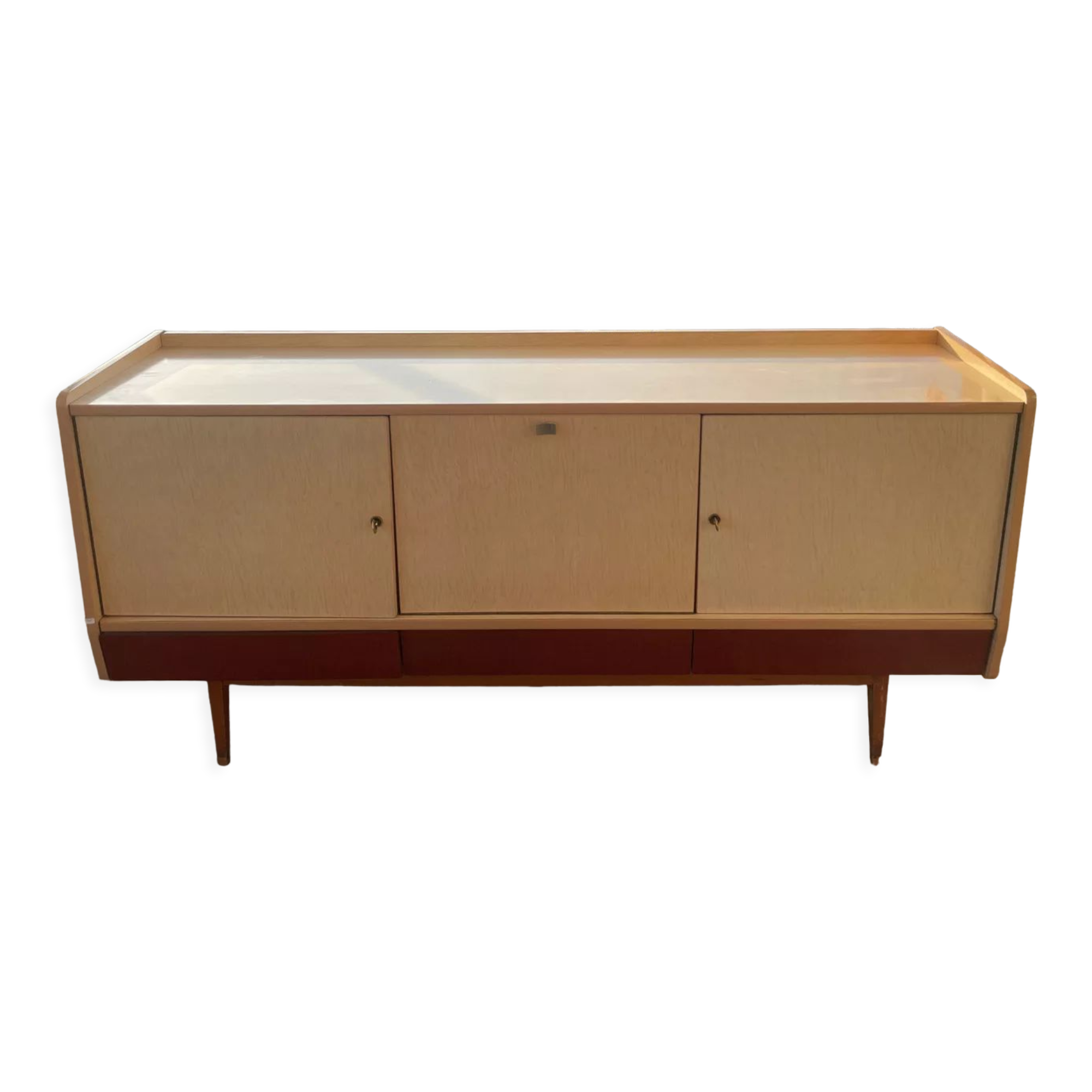 Vintage sideboard 60s beige