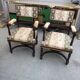Paire de fauteuils XIXe