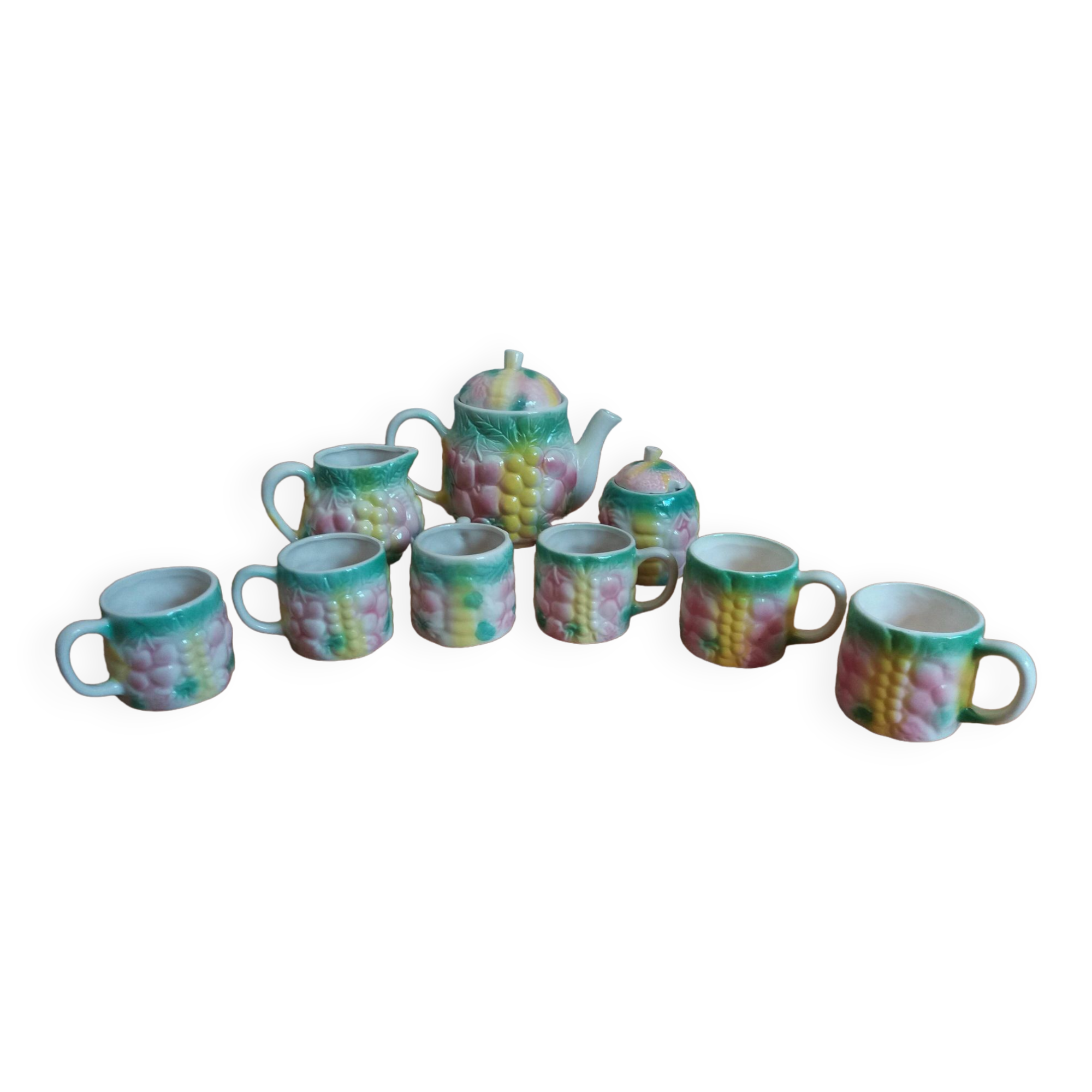 Pastel slushie coffee or tea service