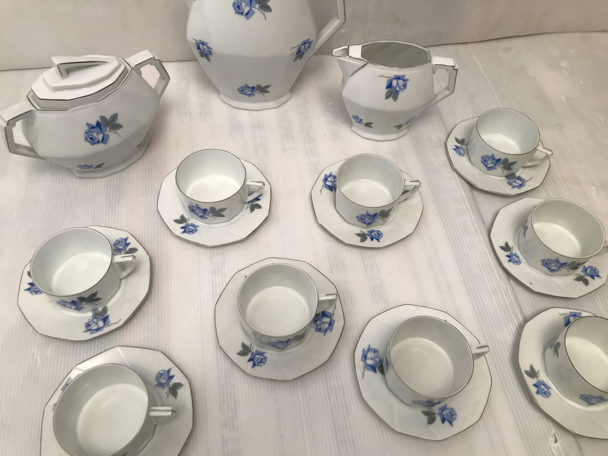 Set of 27 tea sets