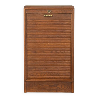Unique Art Deco tambour cabinet from the 1930s