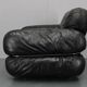 1970 Kurt Hvitsjö Rare “Hannibal” Black Leather Armchair For Isku, Finland
