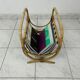 Porte-revues vintage en bambou