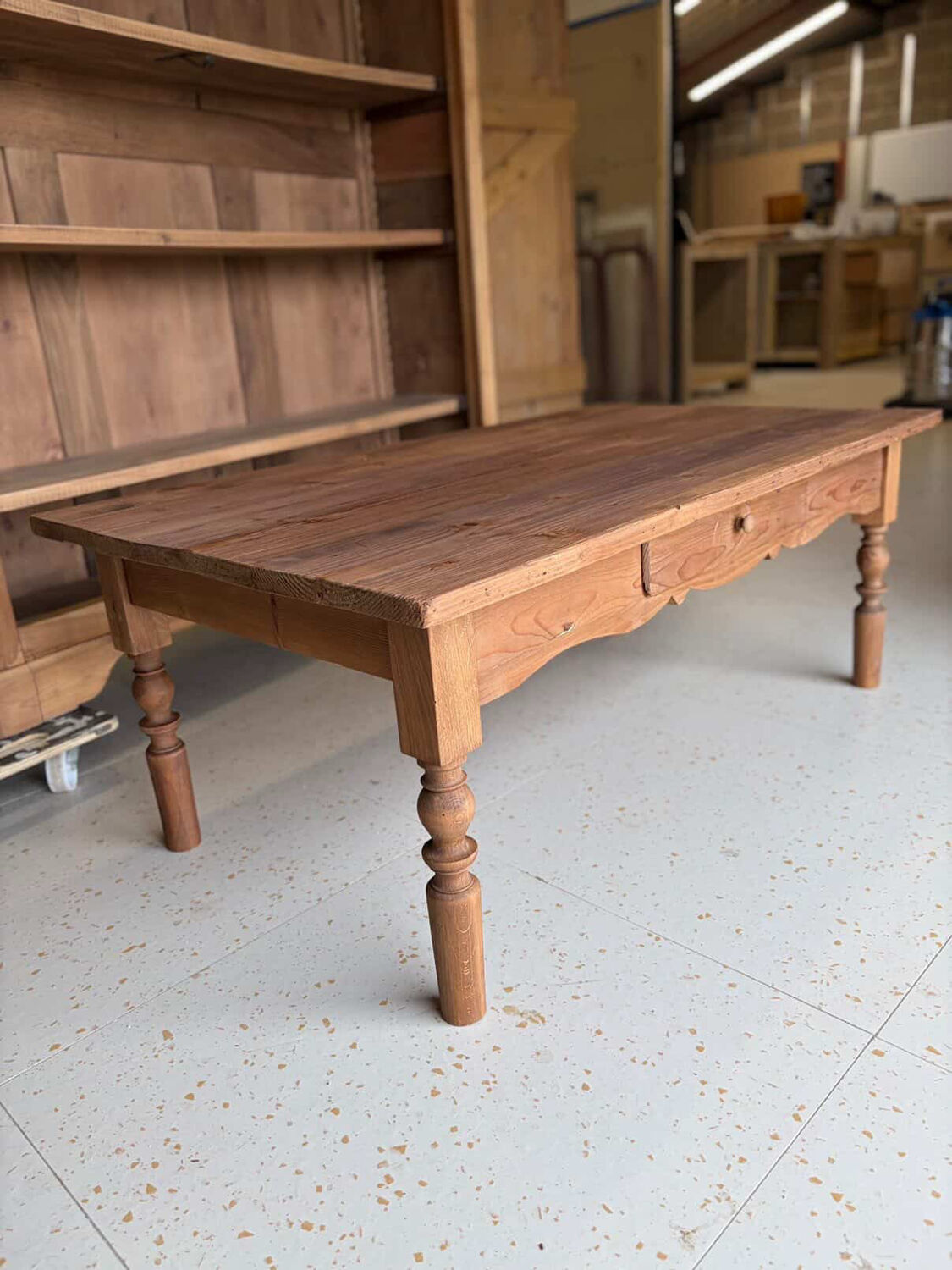 Farm style coffee table