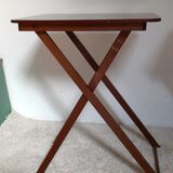 Pair of small folding tables