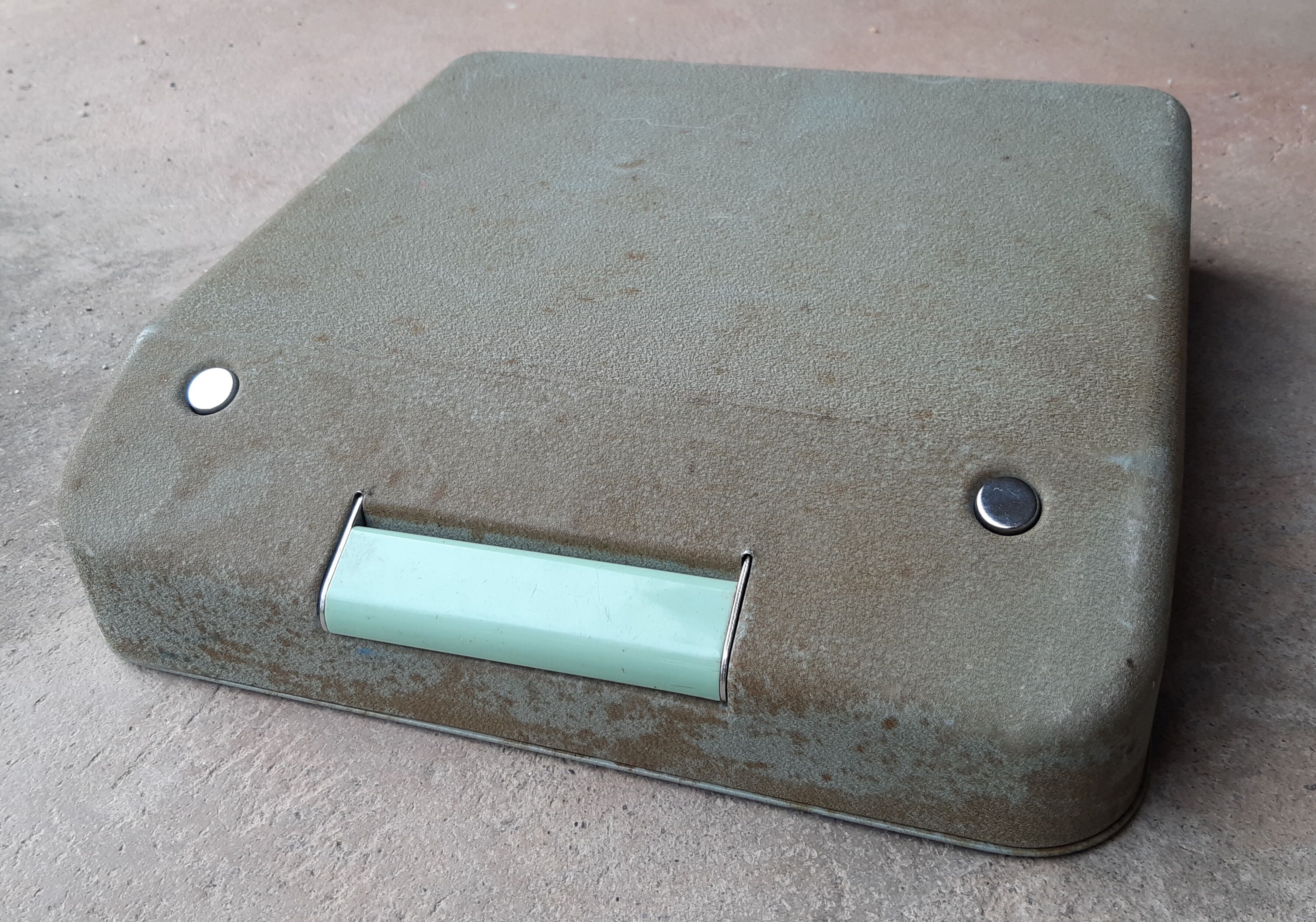 Mythical typewriter "Hermès Baby", lime green, 1950s