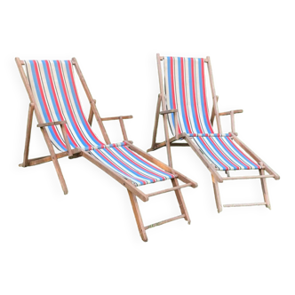 Sun loungers from the early 20th century