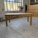 Solid oak farmhouse table 180 cm