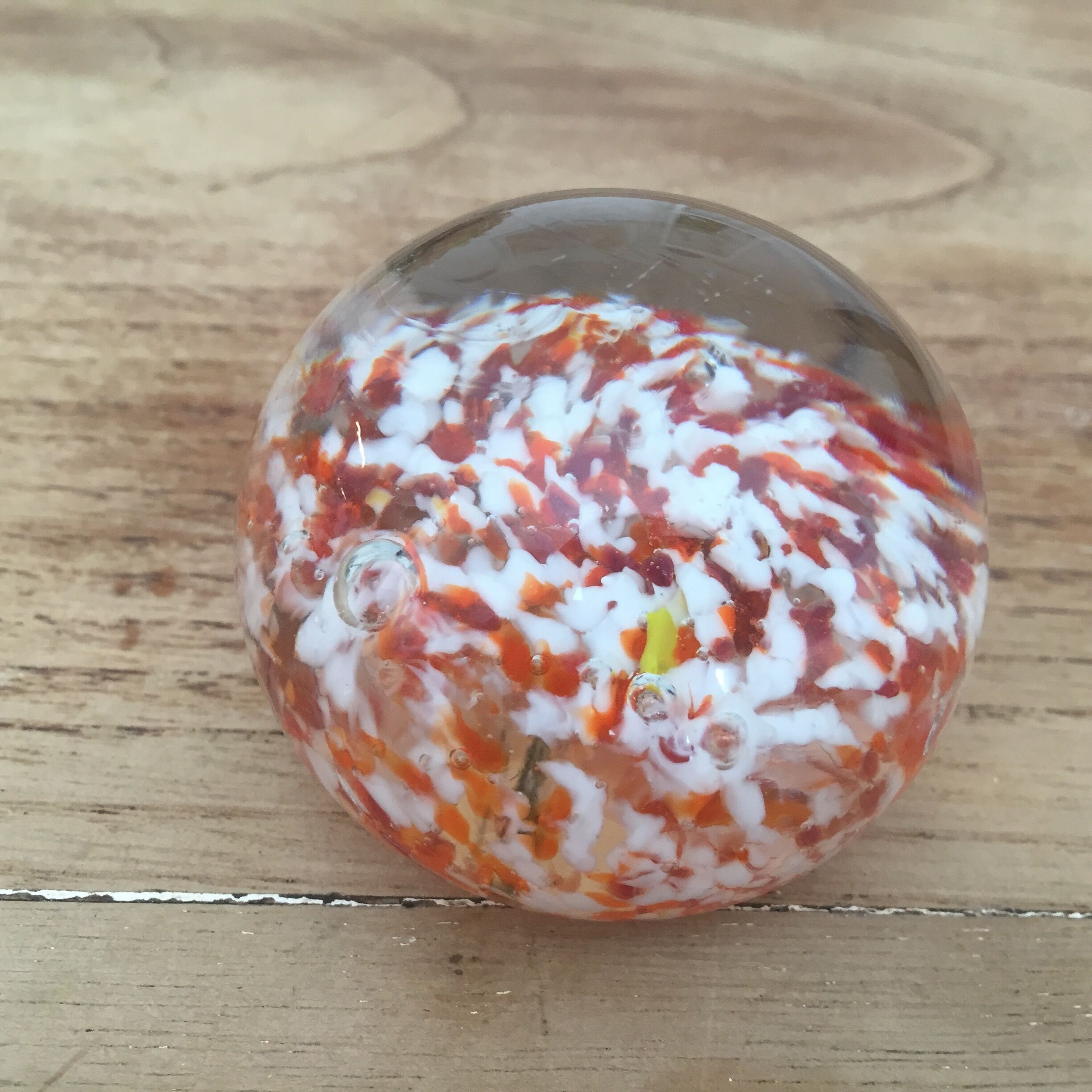 5 balls sulfide paperweight