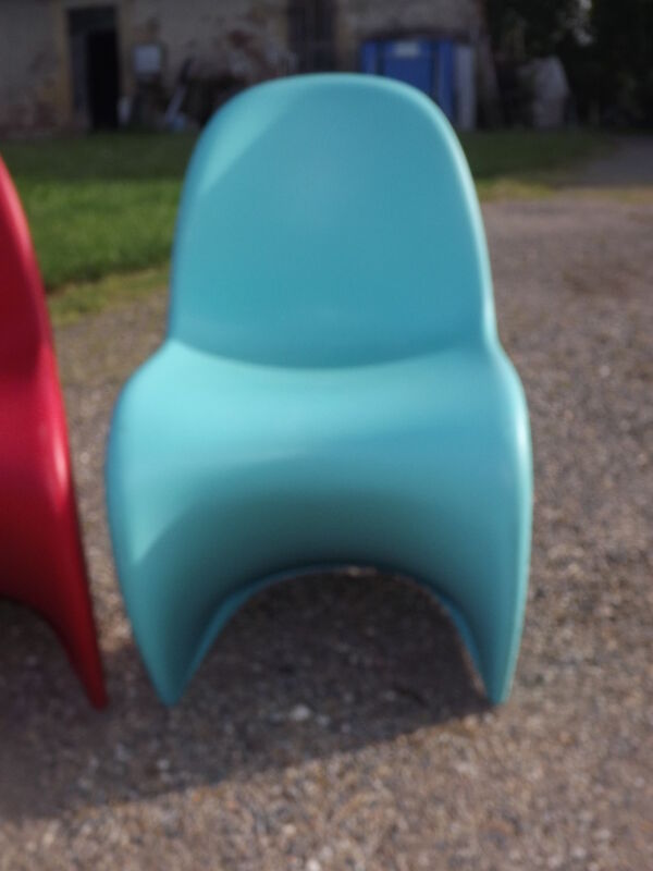 paire De Chaises Par Verner Panton Pour vitra Junior