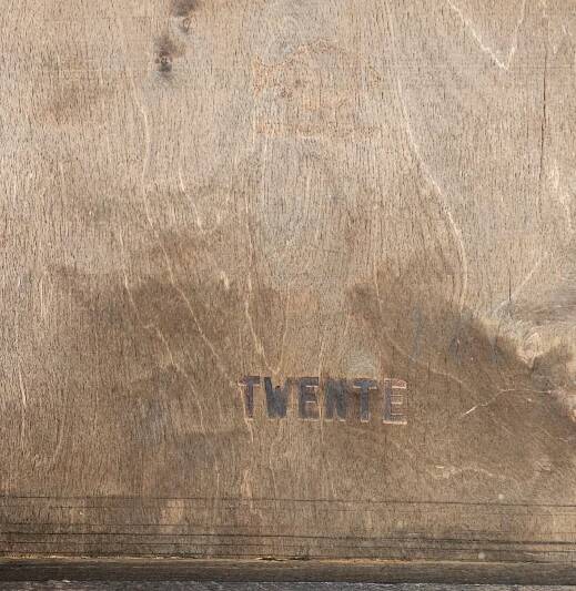 2 chaises de salle à manger / marquées "twente" / années 1930