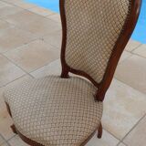 Louis Philippe period coffee chair in quality wood, excellent condition
